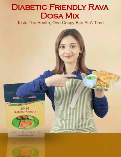 Low GI Diabetic Food Rava Dosa Flour Mix Manufacturers in Arima