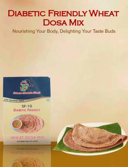 Low GI Diabetic Food Wheat Dosa Flour Mix Manufacturers in Arima