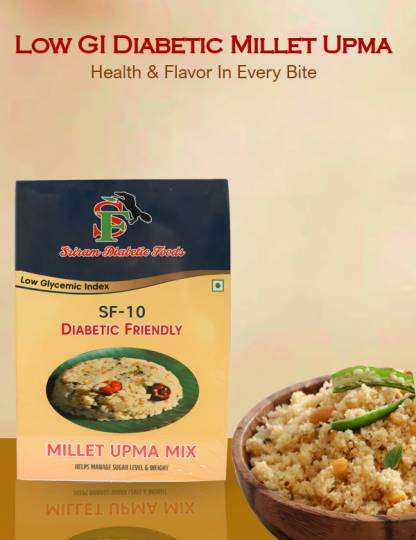 Low GI Diabetic Millet Upma Mix Manufacturers in Arima