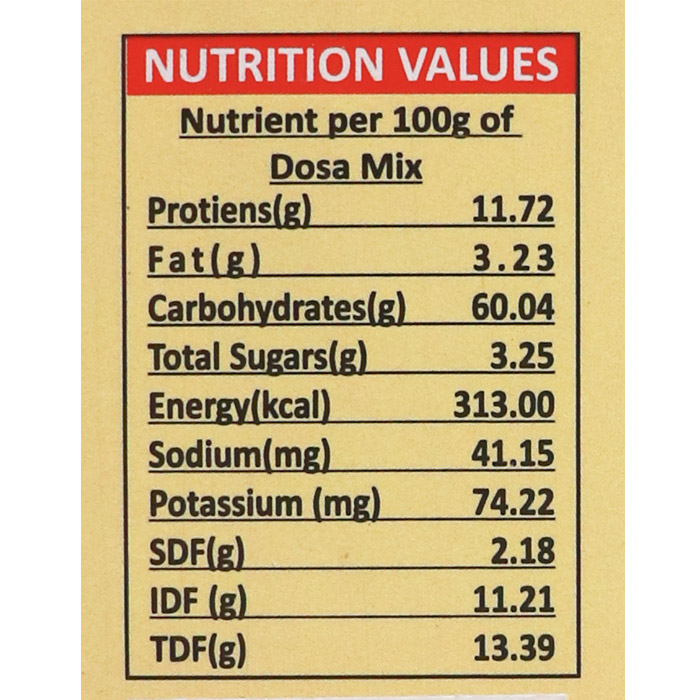 Low GI Diabetic Food Wheat Dosa Flour Mix Manufacturers in Arima