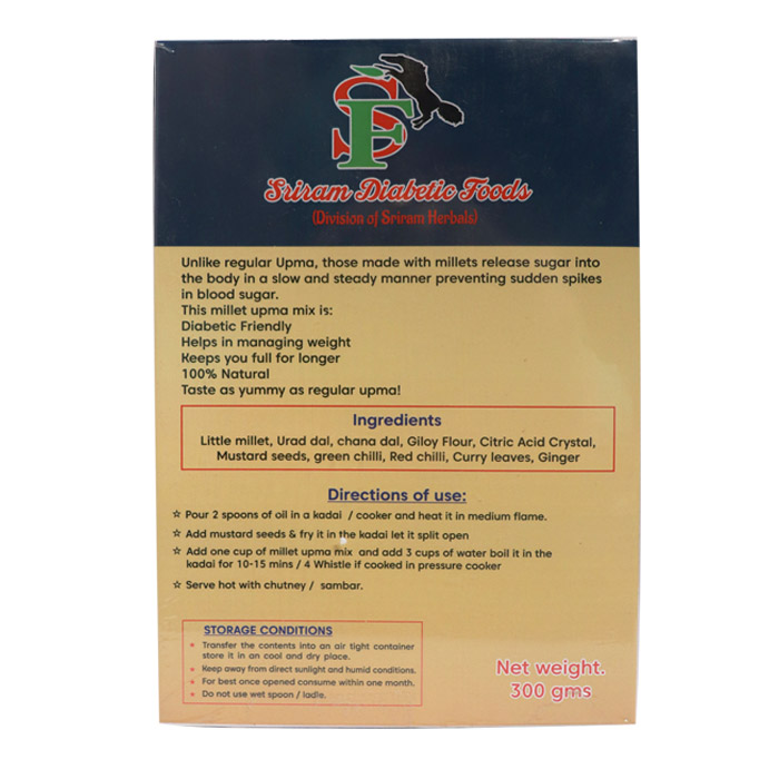 Low GI Diabetic Millet Upma Mix Manufacturers in Arima
